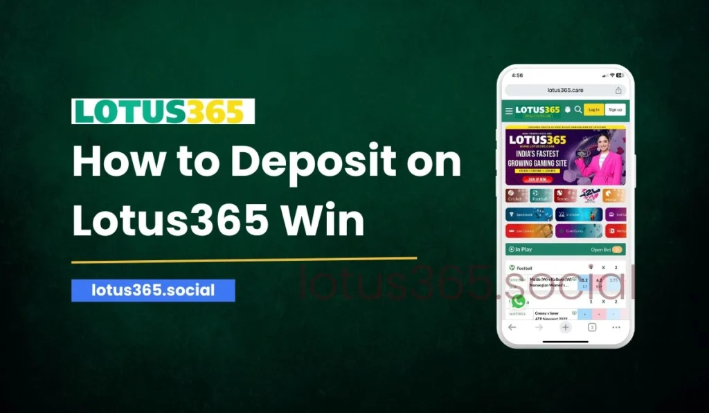 lotus365 win deposit