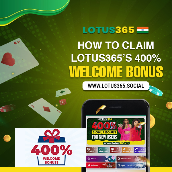How to Claim Lotus365’s 400% Welcome Bonus