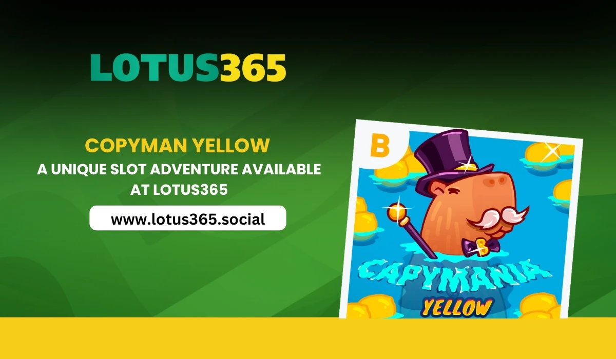 Read more about the article Copyman Yellow: A Unique Slot Adventure Available at Lotus365
