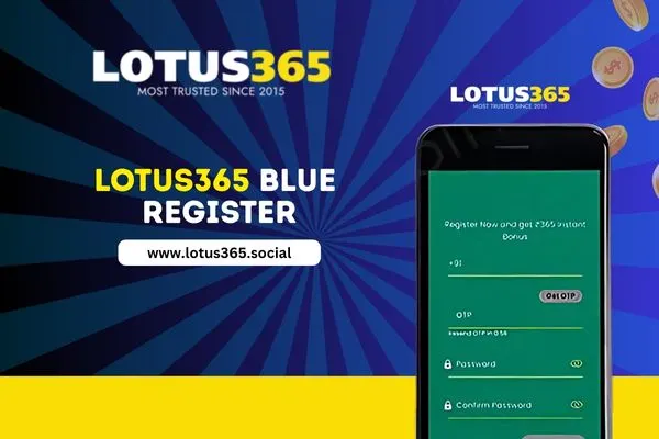 Lotus365 Blue Register