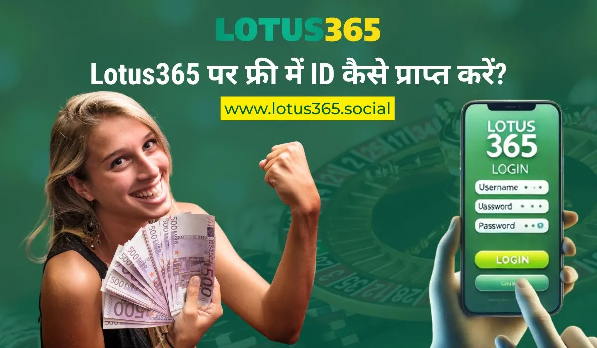 Read more about the article Lotus365 पर फ्री में ID कैसे प्राप्त करें?– आसान गाइड हिंदी में