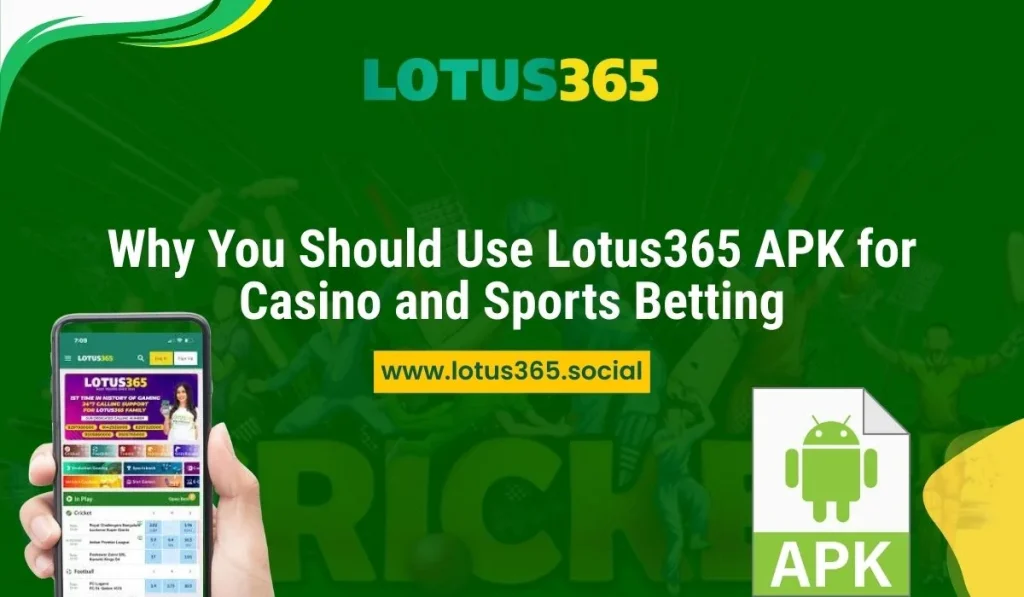 Why You Should Use Lotus365 APK for Casino and Sports Betting